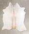 Grey with Beige Large Brazilian Cowhide Rug 6'8