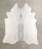 Medium Grey XX-Large Brazilian Cowhide Rug 7'6