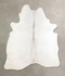 Light Grey X-Large Brazilian Cowhide Rug 7'8