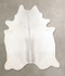 Light Grey XX-Large Brazilian Cowhide Rug 7'10