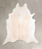 Beige XX-Large Brazilian Cowhide Rug 7'11