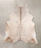 Champagne X-Large Brazilian Cowhide Rug 7'1