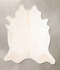 Ivory with Beige XX-Large Brazilian Cowhide Rug 7'7