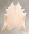 Beige XX-Large Brazilian Cowhide Rug 8'1