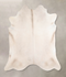 Champagne XX-Large Brazilian Cowhide Rug 7'6