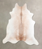 Light Caramel X-Large Brazilian Cowhide Rug 6'11