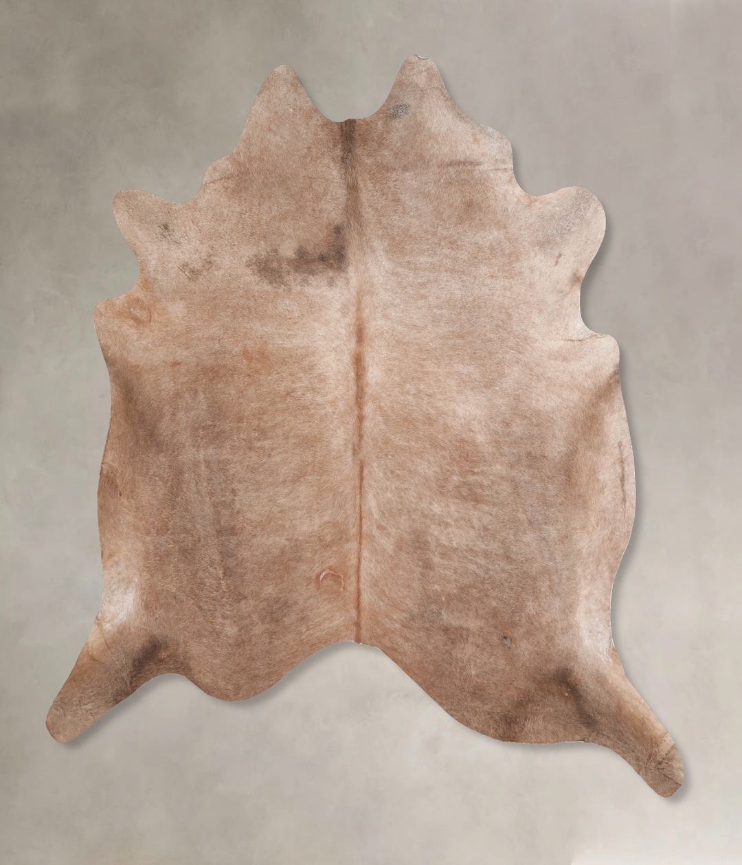 Champagne X-Large Brazilian Cowhide Rug 6'8"H x 6'9"W #A30561 by Hudso