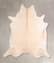 Beige XX-Large Brazilian Cowhide Rug 7'10