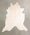 Ivory with Beige XX-Large Brazilian Cowhide Rug 8'1