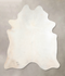 Light Grey XX-Large Brazilian Cowhide Rug 7'10