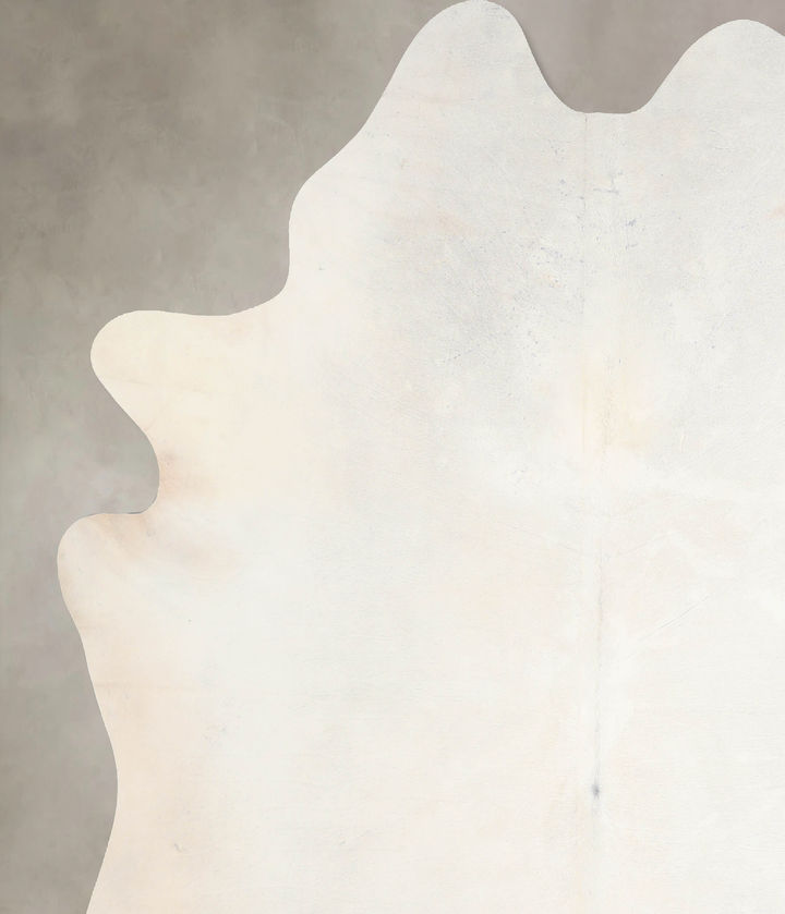 Light Grey XX-Large Brazilian Cowhide Rug 7'10"H x 6'10"W #A30875 by Hudson Hides