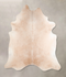 Beige XX-Large Brazilian Cowhide Rug 8'2