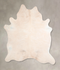 Beige XX-Large Brazilian Cowhide Rug 7'7