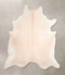 Beige XX-Large Brazilian Cowhide Rug 8'2