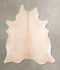 Beige X-Large Brazilian Cowhide Rug 7'7