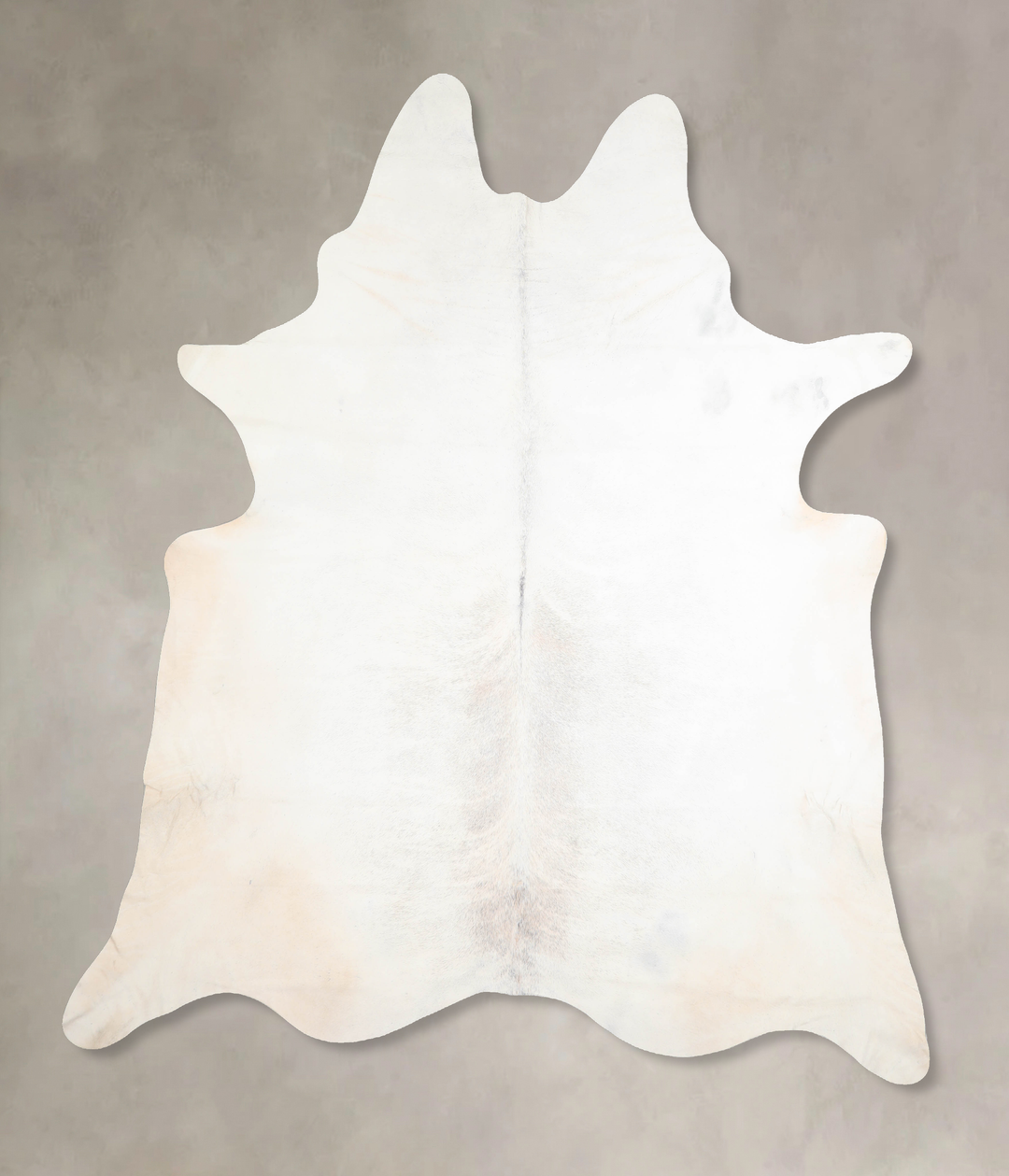 Light Grey XX-Large Brazilian Cowhide Rug 8'2"H x 7'4"W #A31636 by Hud
