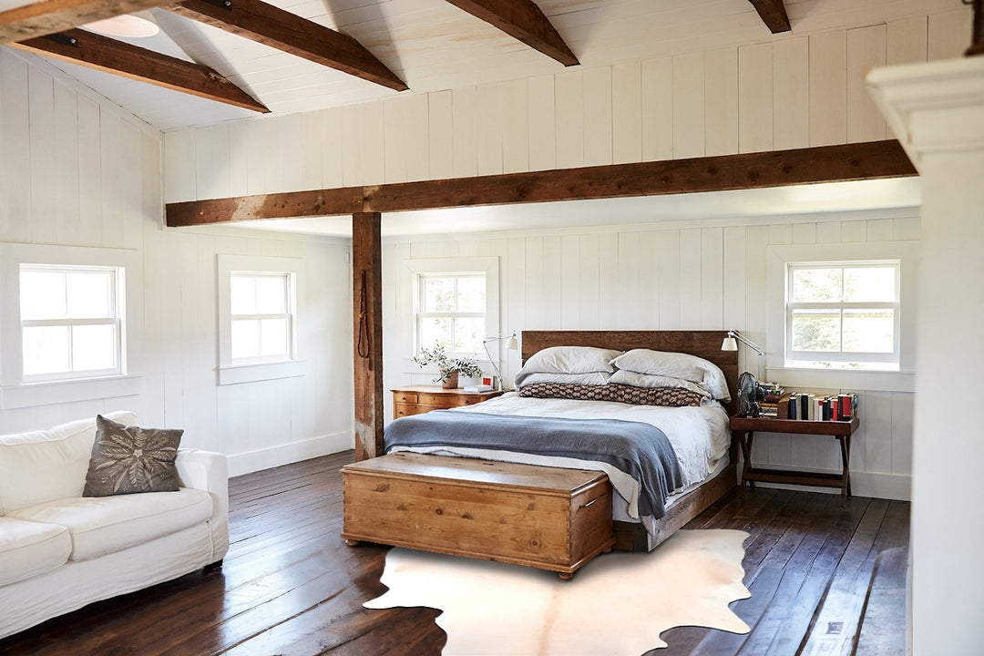 Palomino X-Large Brazilian Cowhide Rug 6'11"H x 6'7"W #A31899 by Hudso