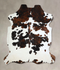 Tricolor X-Large European Cowhide Rug 7'3