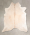Ivory with Beige XX-Large Brazilian Cowhide Rug 8'1