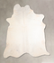 Ivory with Beige XX-Large Brazilian Cowhide Rug 8'8