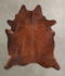 Medium Brindle X-Large Brazilian Cowhide Rug 7'2
