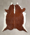 Hereford XX-Large Brazilian Cowhide Rug 8'6