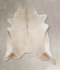 Champagne X-Large Brazilian Cowhide Rug 6'11