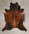 Dark Brindle X-Large Brazilian Cowhide Rug 6'10