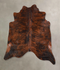 Dark Brindle X-Large Brazilian Cowhide Rug 6'3