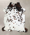 Tricolor X-Large European Cowhide Rug 7'5