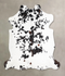 Tricolor X-Large European Cowhide Rug 6'7