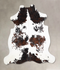 Tricolor X-Large European Cowhide Rug 7'0