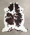 Tricolor X-Large European Cowhide Rug 6'11