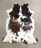 Tricolor X-Large European Cowhide Rug 6'8