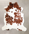 Tricolor X-Large European Cowhide Rug 7'0