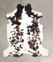 Tricolor X-Large European Cowhide Rug 7'0