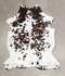 Tricolor X-Large European Cowhide Rug 6'11