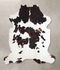 Tricolor X-Large European Cowhide Rug 7'2