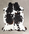 Tricolor X-Large European Cowhide Rug 7'0