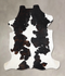 Tricolor X-Large European Cowhide Rug 7'0