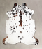Tricolor X-Large European Cowhide Rug 7'1