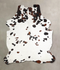 Tricolor X-Large European Cowhide Rug 7'9