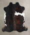 Tricolor X-Large European Cowhide Rug 6'7