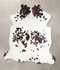 Tricolor X-Large European Cowhide Rug 6'7