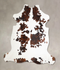 Tricolor X-Large European Cowhide Rug 6'10