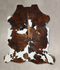 Tricolor X-Large European Cowhide Rug 7'1