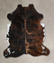 Tricolor X-Large European Cowhide Rug 7'0