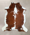 Tricolor X-Large European Cowhide Rug 7'0