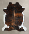 Tricolor X-Large European Cowhide Rug 6'8