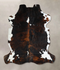 Tricolor X-Large European Cowhide Rug 6'10
